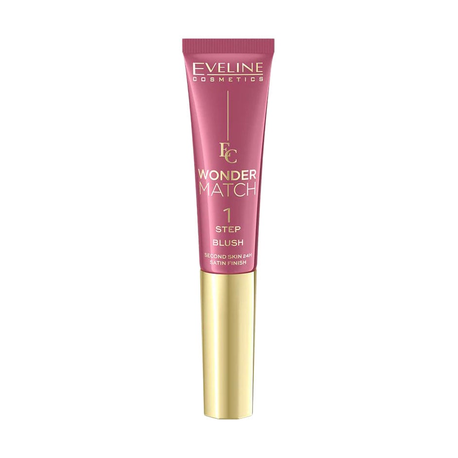Ультракремові рум'яна для обличчя Eveline Cosmetics Wonder Match Blush 01, 14 мл