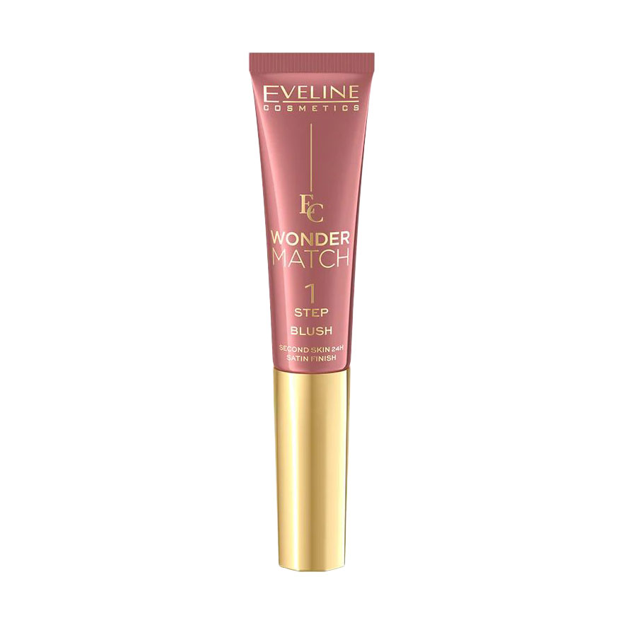 Ультракремові рум'яна для обличчя Eveline Cosmetics Wonder Match Blush 02, 14 мл